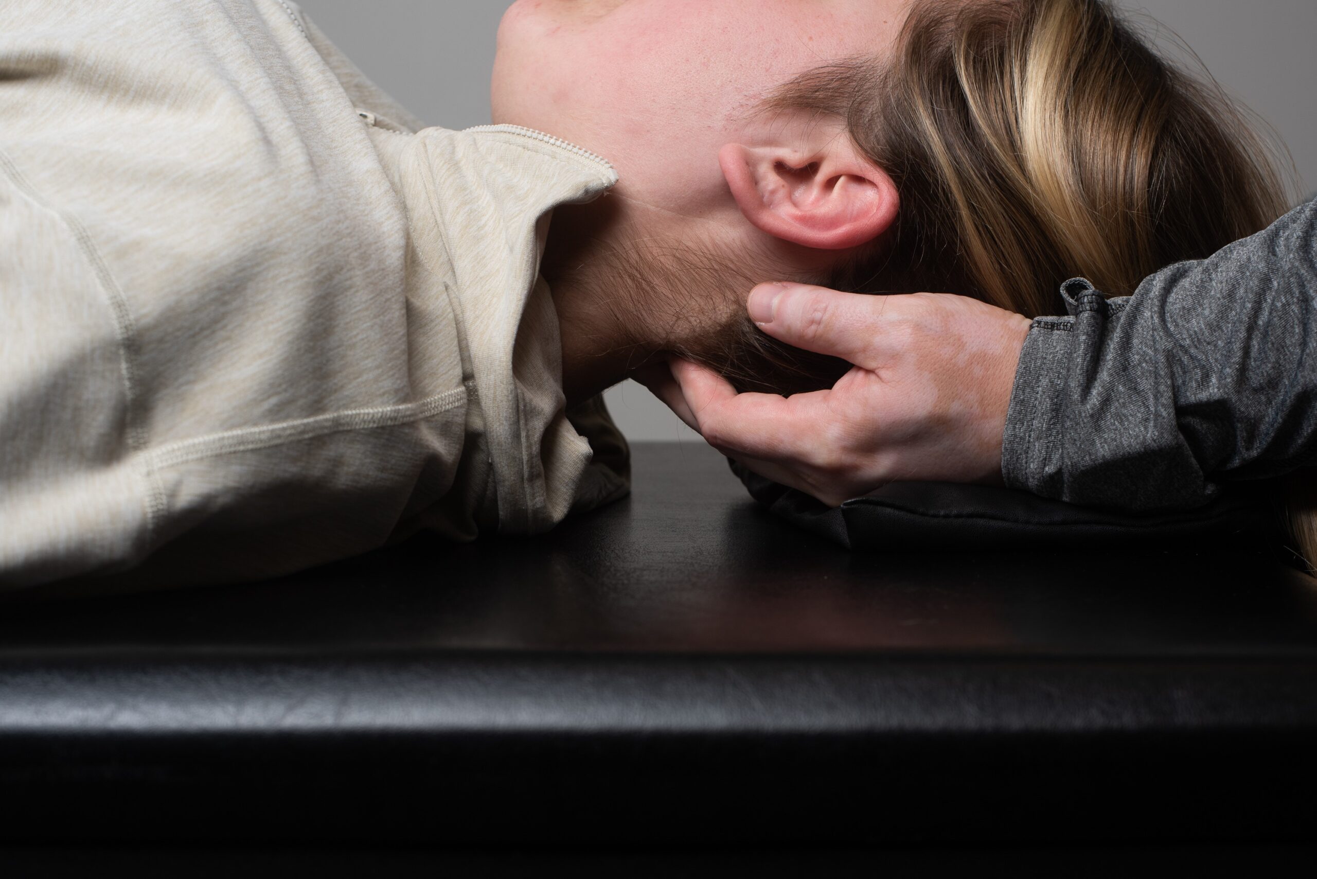 Neck Pain in Mississauga: We Exposed Why It Keeps Coming Back 1 Osteopath releasing suboccipital tension and upper cervical restriction to treat tension headaches and neck pain in Mississauga